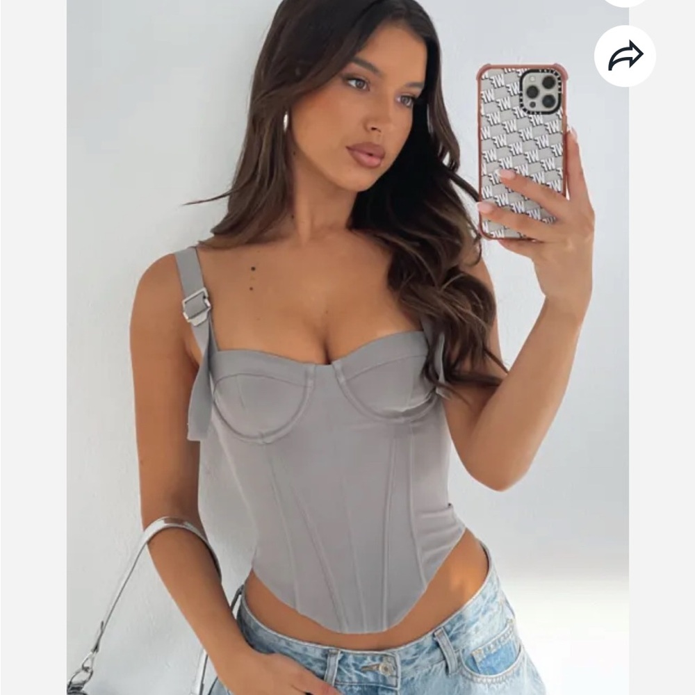 White Fox Boutique Bustier New